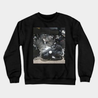 Vincent Black Shadow, british motorbiking history Crewneck Sweatshirt